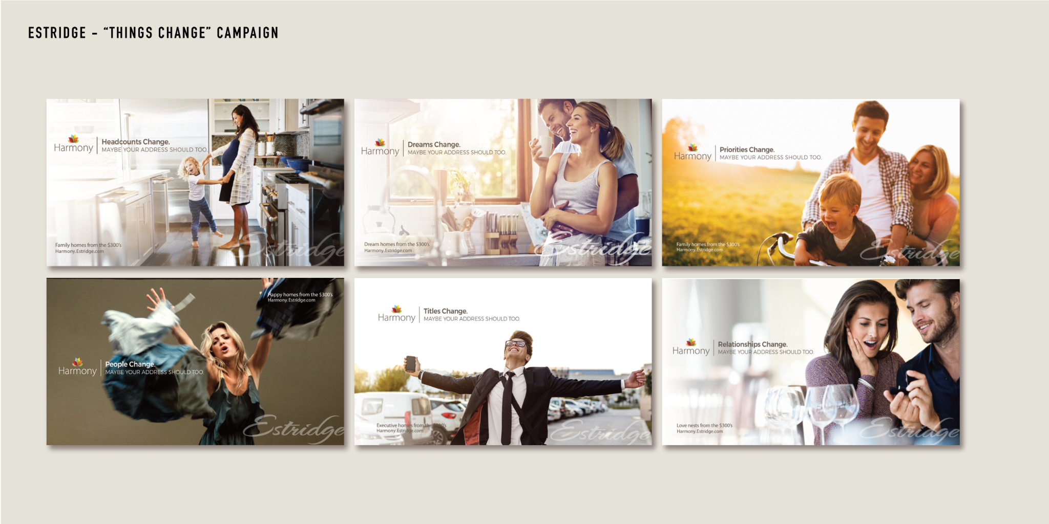 Estridge Homes — Integrated Residential Campaign