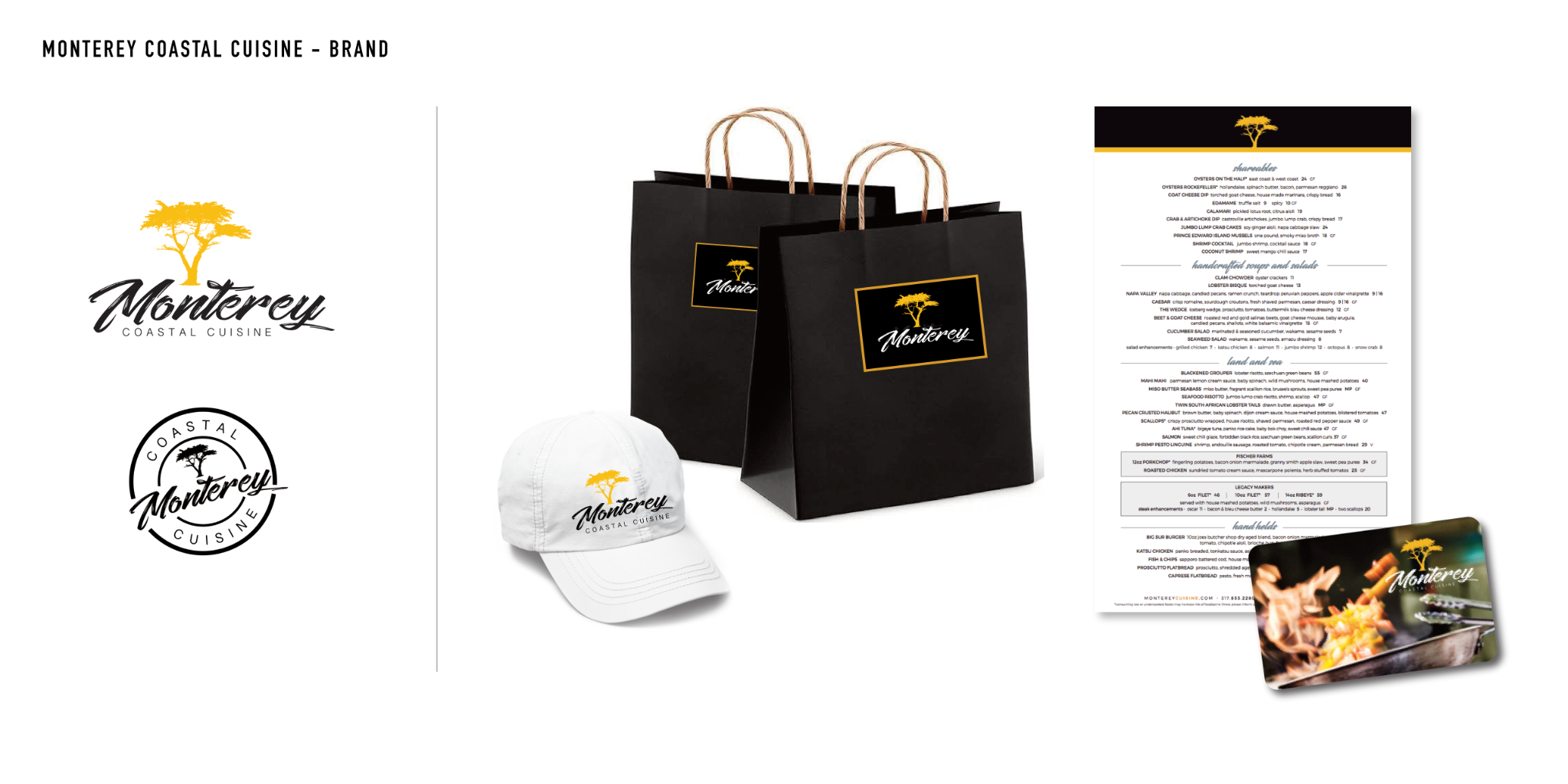 Monterey Coastal Cuisine — Hospitality Brand + Rollout
