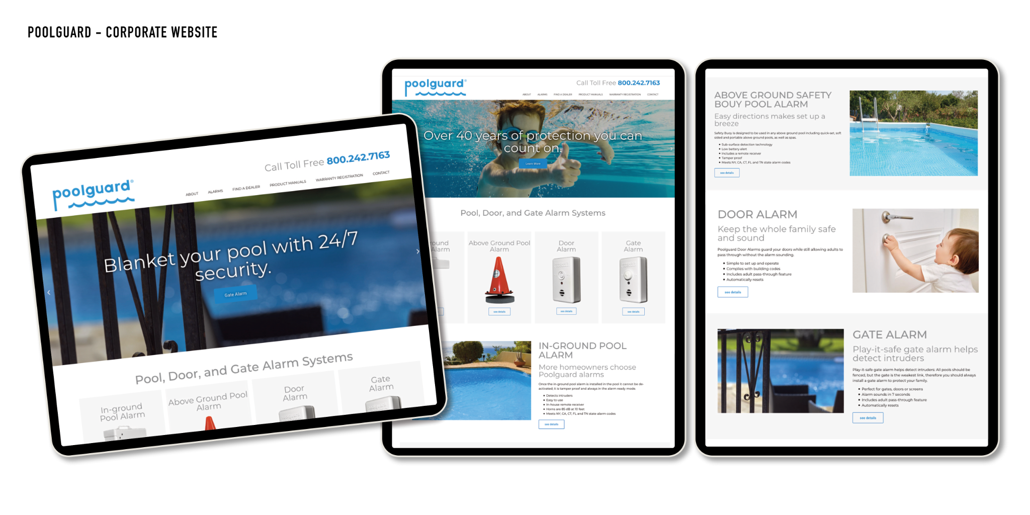 Poolguard — Website Strategy + UX/UI