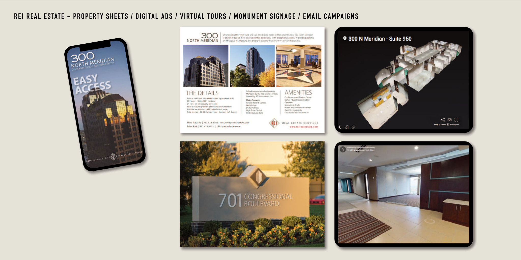 REI Real Estate Services — Digital Property Marketing