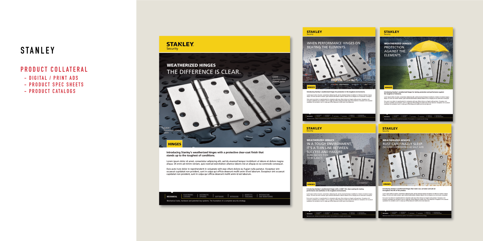 Stanley Security — Product Advertising